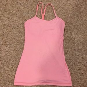 pink lululemon tank top